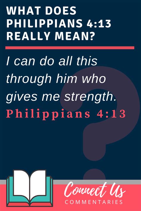 philippians 4:13 commentary